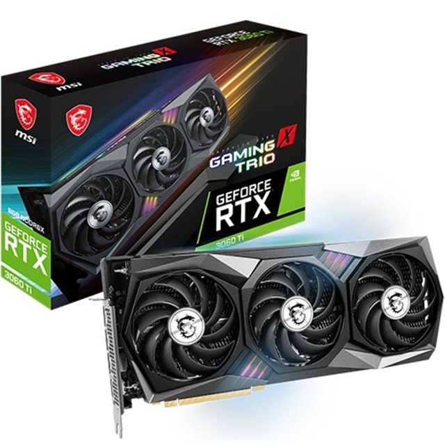 MSI 지포스 RTX 3060 Ti 게이밍 X 트리오 D6X 8GB 트라이프로져2