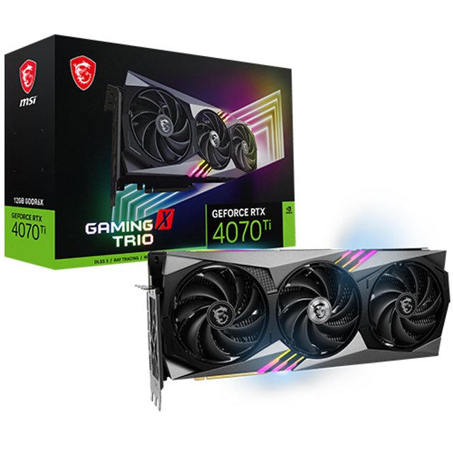 MSI 지포스 RTX 4070 Ti 게이밍 X 트리오 D6X 12GB 트라이프로져3