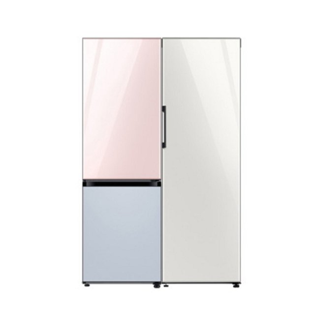삼성전자 비스포크 3도어 652L 색상선택 (RB33A3004AP+RQ32A7612AP)
